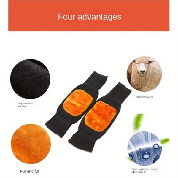 Unisex Wool Knee Warmer