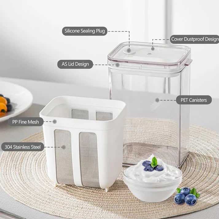 1100ml Yogurt Filter & Strainer