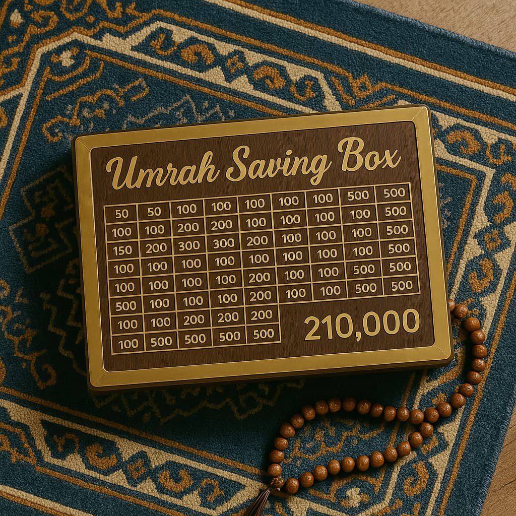 Umrah Saving Box  210,000